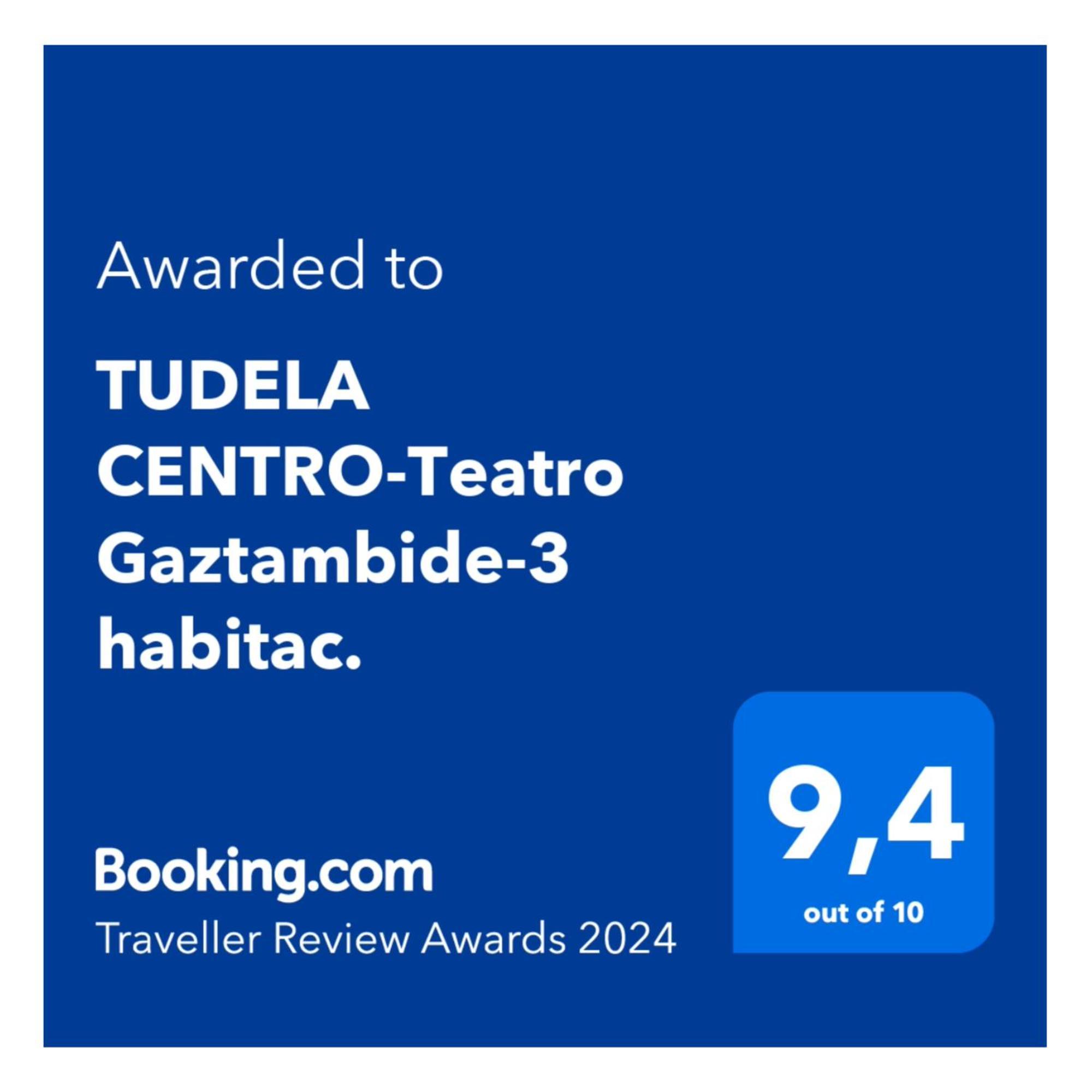 Tudela Centro-Teatro Gaztambide-3 Habitac. 아파트 외부 사진