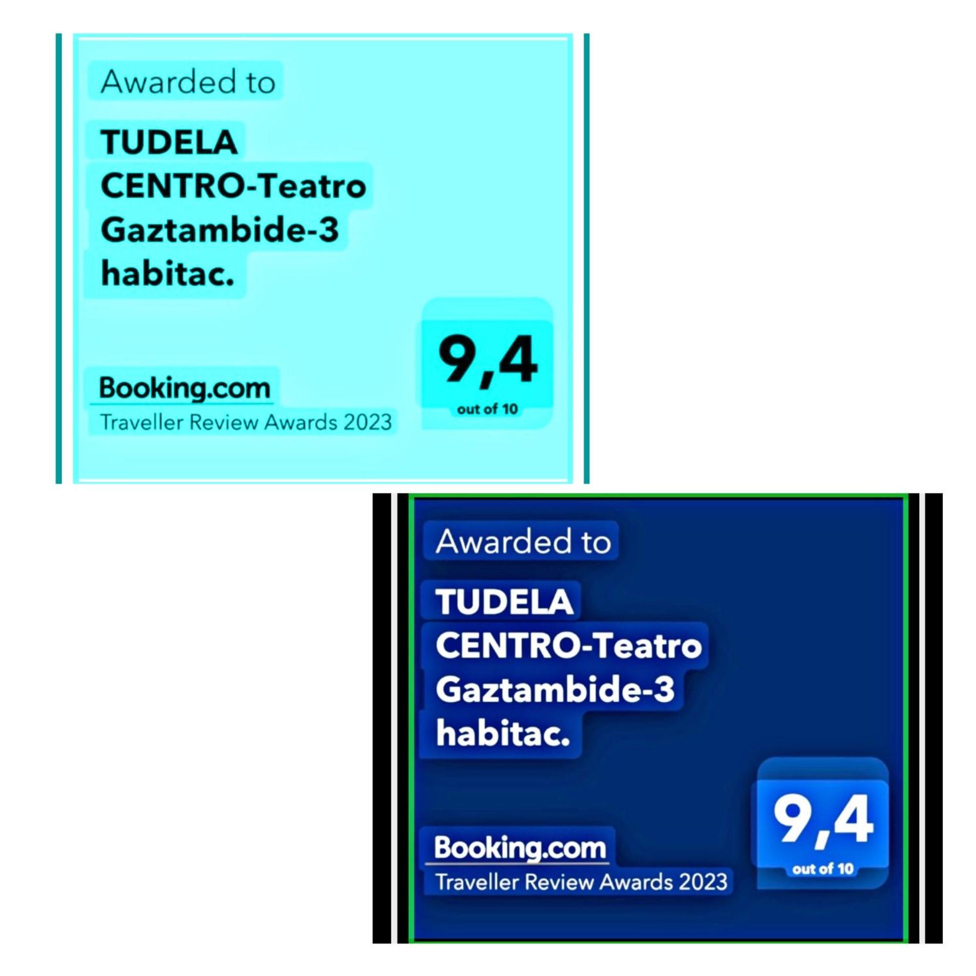 Tudela Centro-Teatro Gaztambide-3 Habitac. 아파트 외부 사진